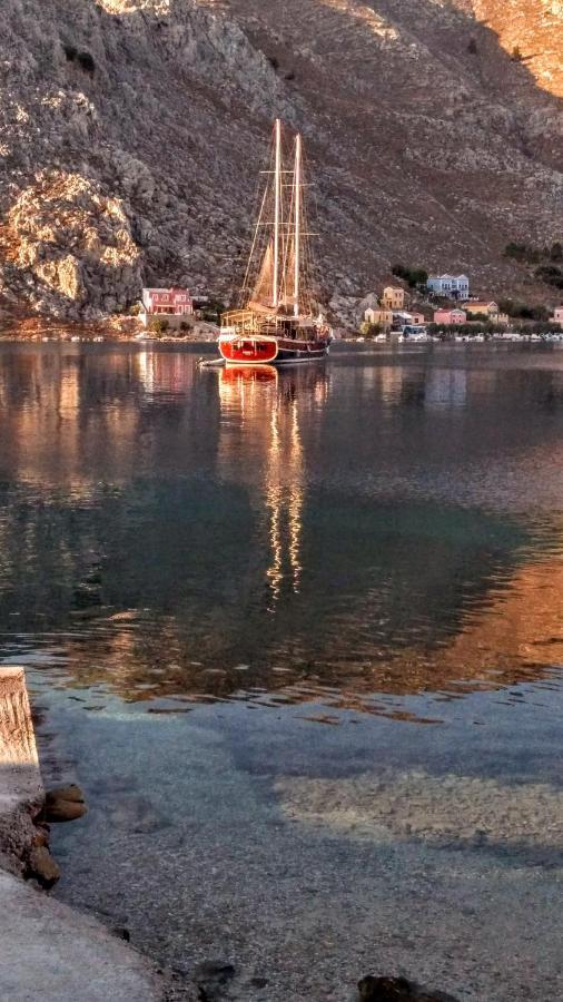 Captain George Lägenhet Symi Exteriör bild