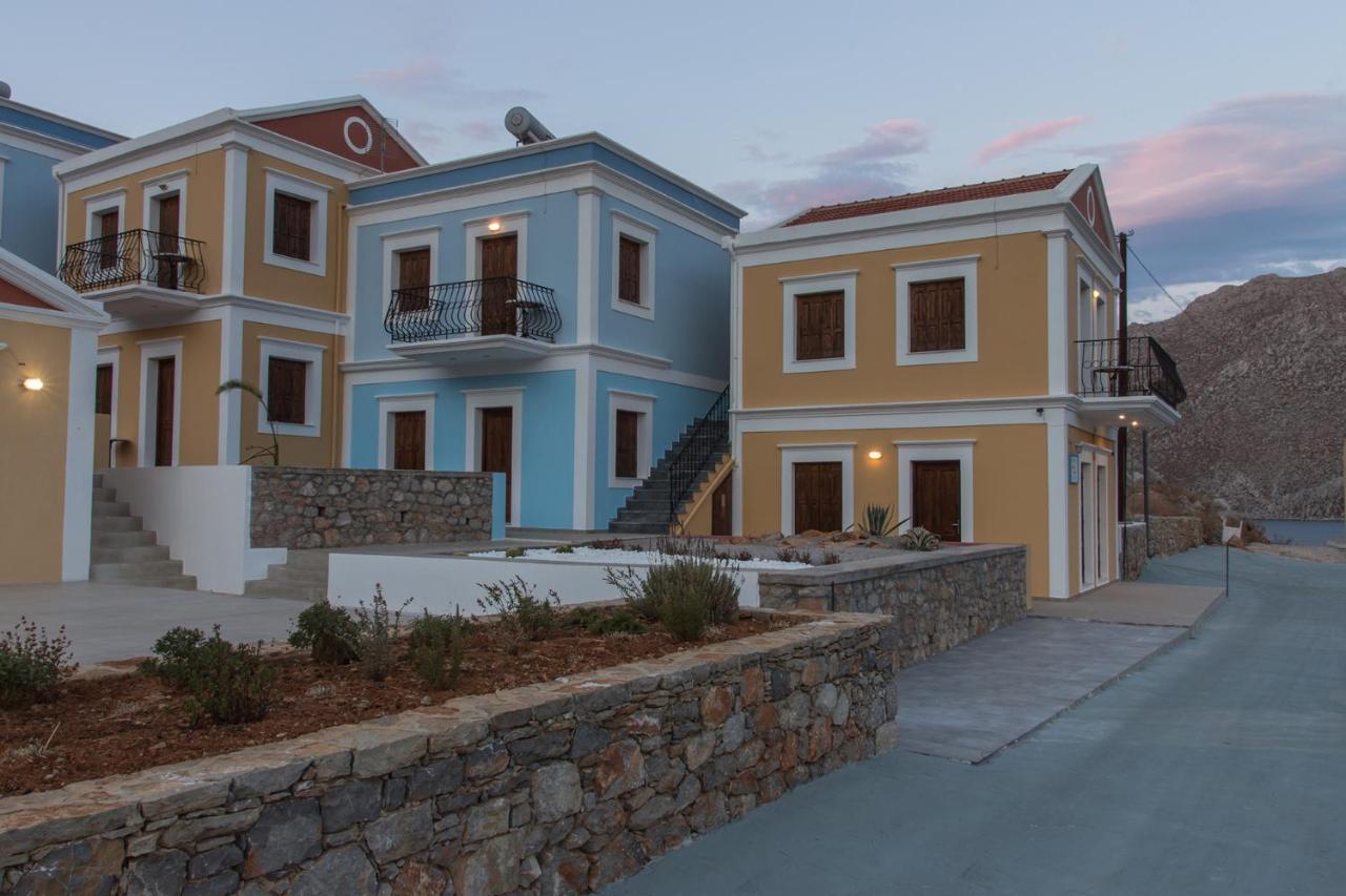 Captain George Lägenhet Symi Exteriör bild