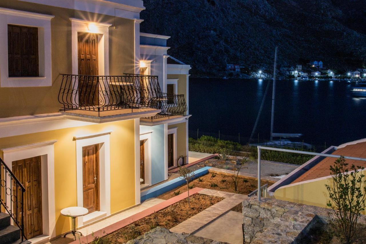 Captain George Lägenhet Symi Exteriör bild