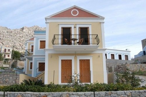Captain George Lägenhet Symi Exteriör bild